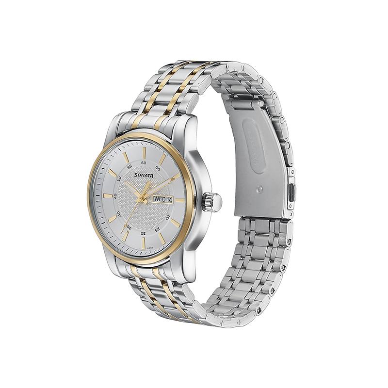 Sonata 77141bm01 Mens Watch