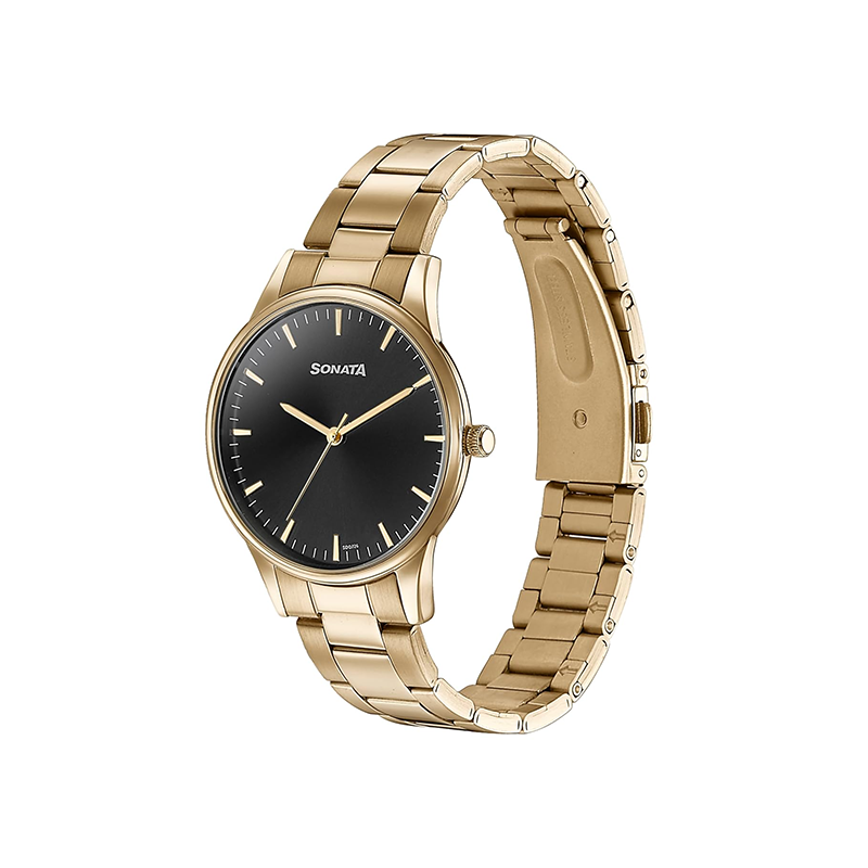 Sonata Quartz 77144ym03 Mens Watch