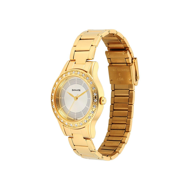 Sonata Quartz 8123ym03 Womens Watch
