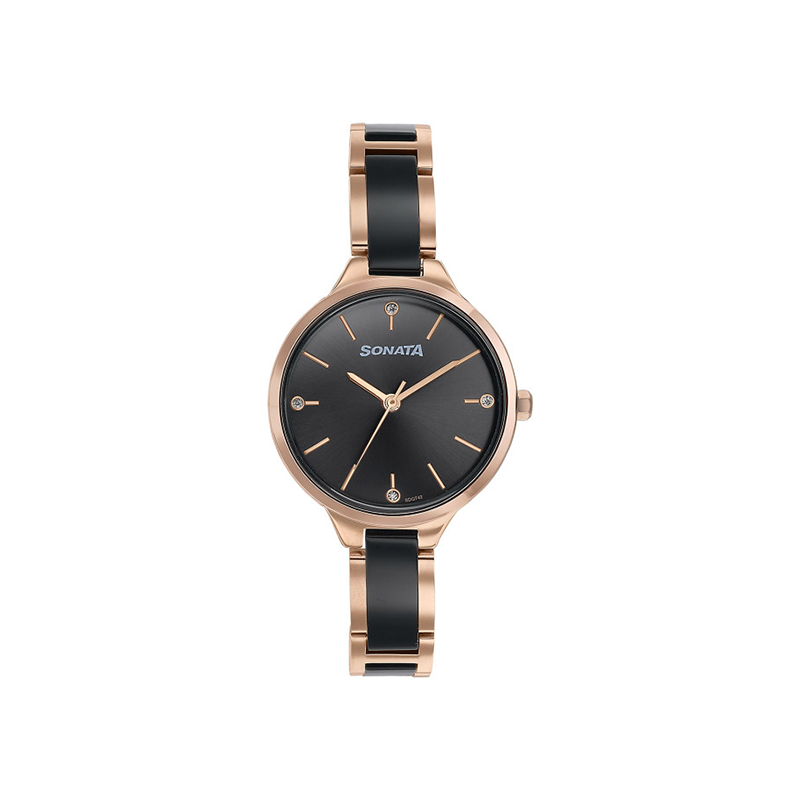 Sonata Quartz 87065kd01 Womens Watch