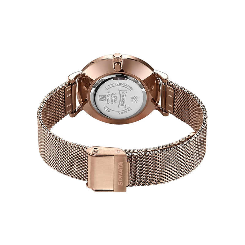 Sonata Quartz 87067wm01 Womens Watch