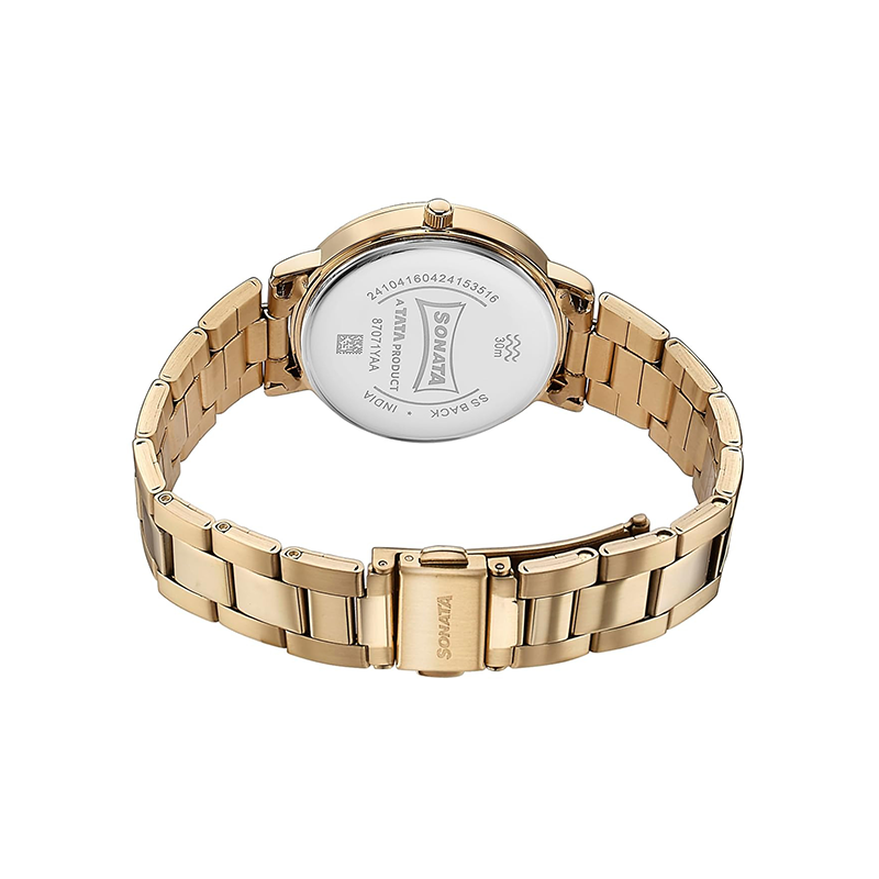 Sonata Quartz 87071ym01 Womens Watch