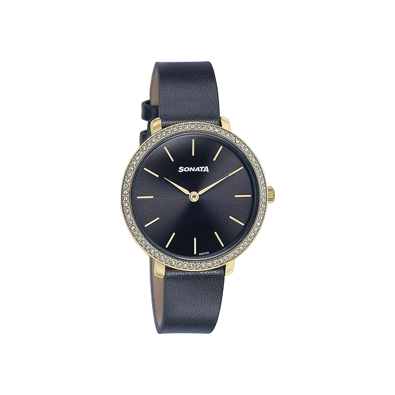 Sonata Wedding Edit Quartz 87080yl02 Womens Watch