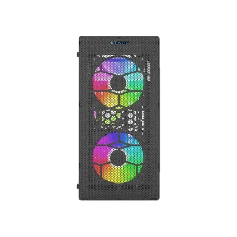T-WOLF NEOPLUS X3 ARGB Gaming Casing with 200W Power Supply