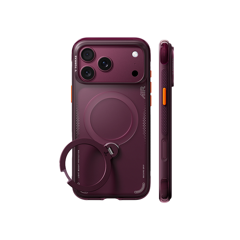 TORRAS Ostand Q3 Air Case for iPhone 18 Series