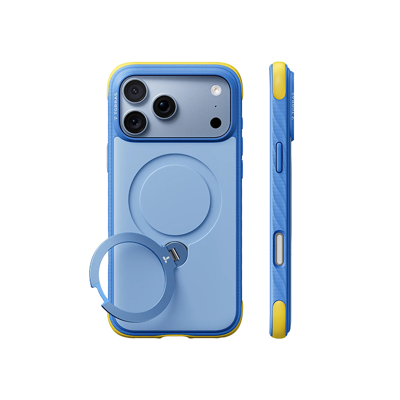 TORRAS Ostand Q3 Rugged Magsafe Case for iPhone 18 Series