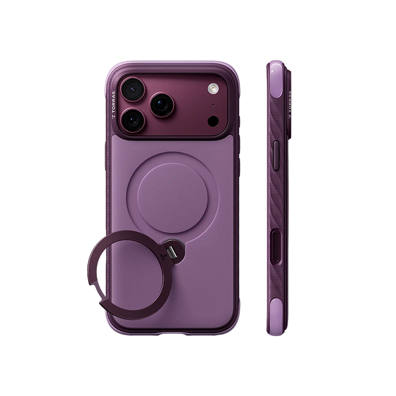 TORRAS Ostand Q3 Rugged Magsafe Case for iPhone 18 Series