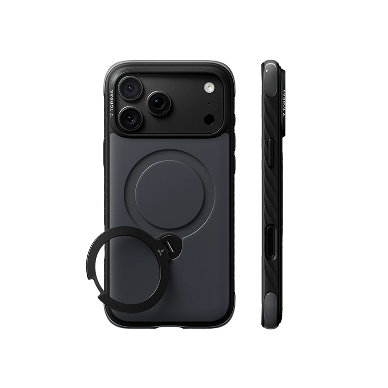 TORRAS Ostand Q3 Rugged Magsafe Case for iPhone 18 Series