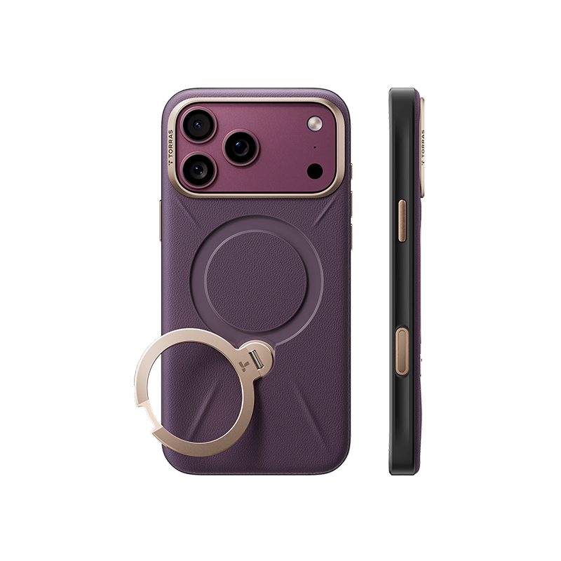 TORRAS Ostand Q3 VegSkin Case for iPhone 18 Series