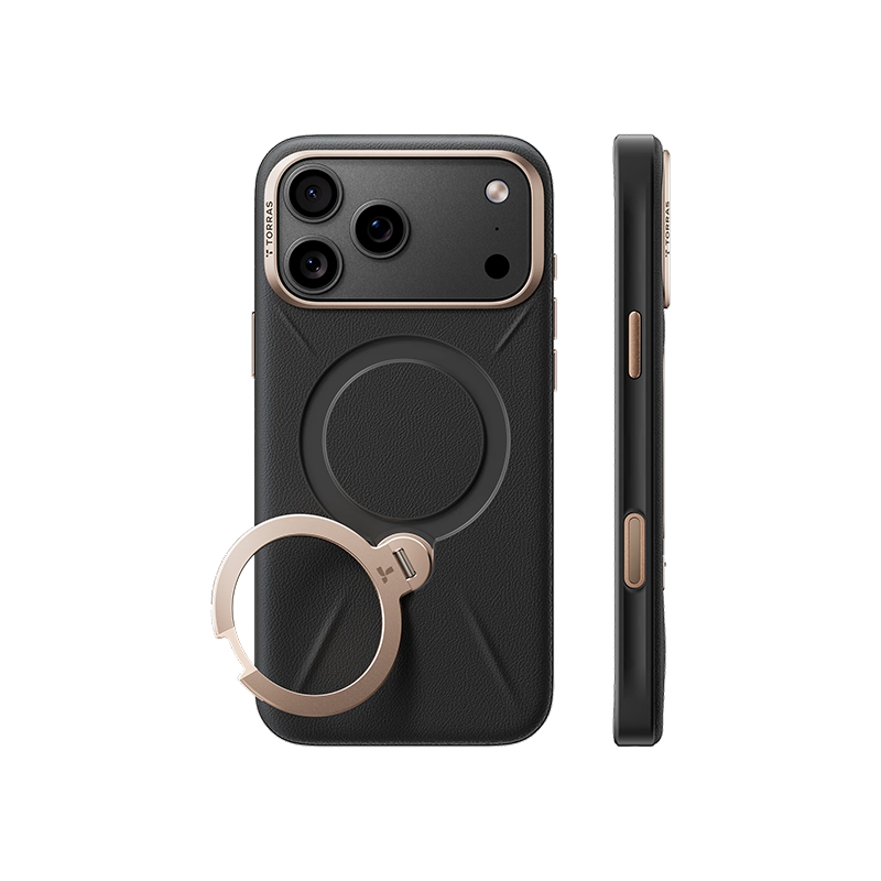 TORRAS Ostand Q3 VegSkin Case for iPhone 18 Series