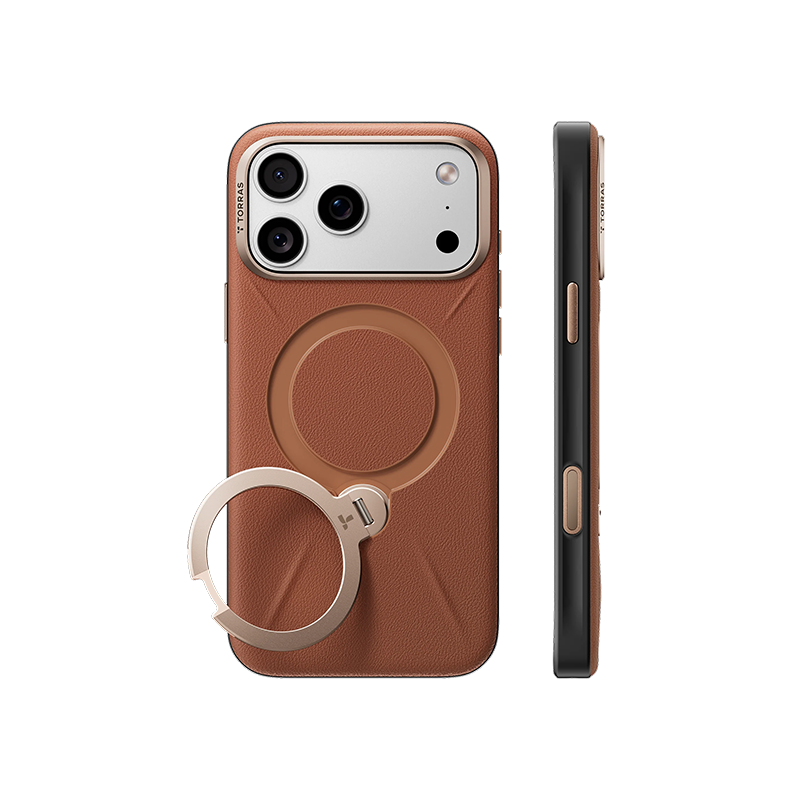 TORRAS Ostand Q3 VegSkin Case for iPhone 18 Series