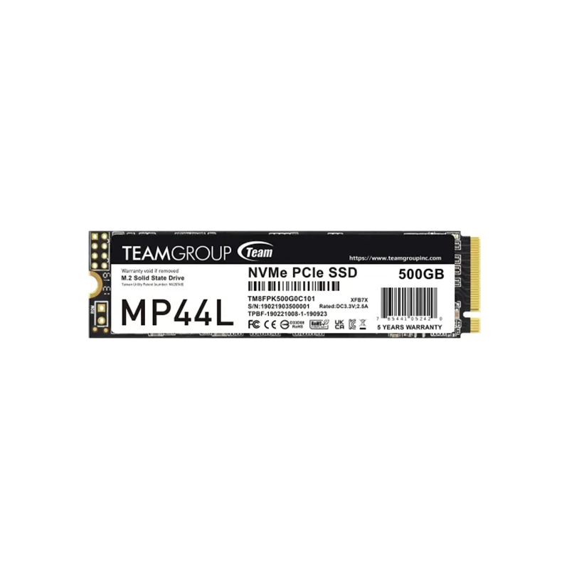 Team MP44L 500GB M.2 PCIe Gen4 NVMe SSD