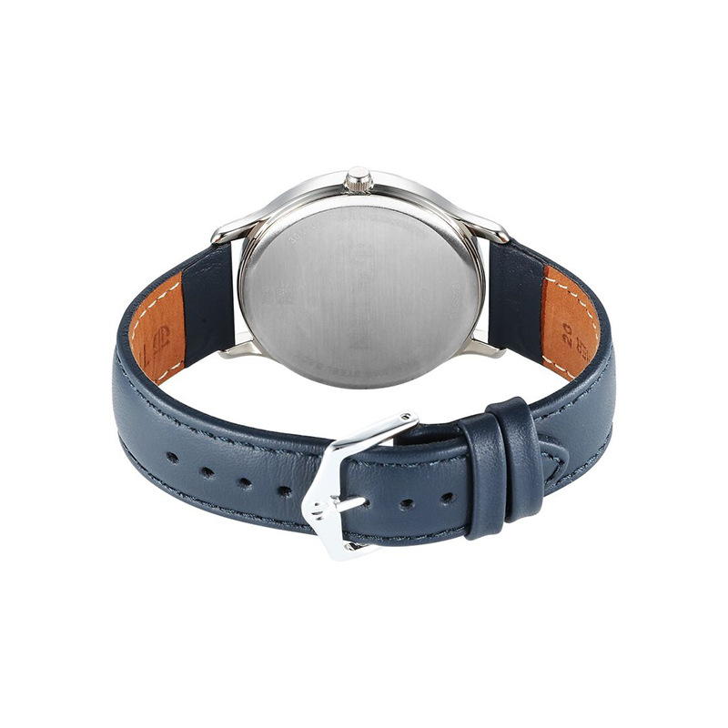 Titan 1825SL14 Quartz Analog Date Leather Strap Mens Watch