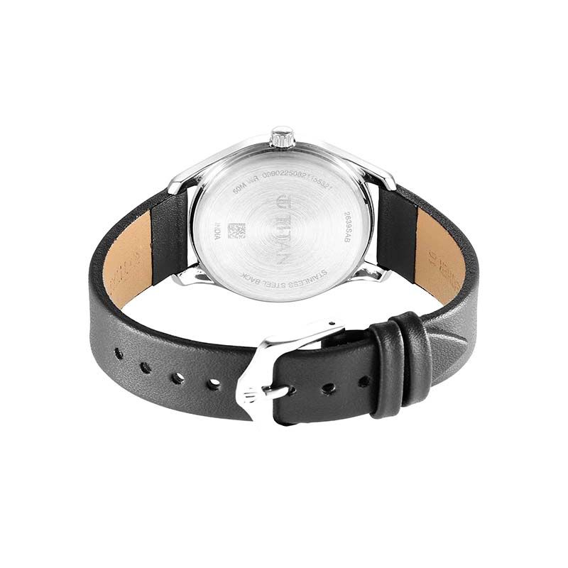 Titan Anthracite Quartz 2639sl13 Womens Watch