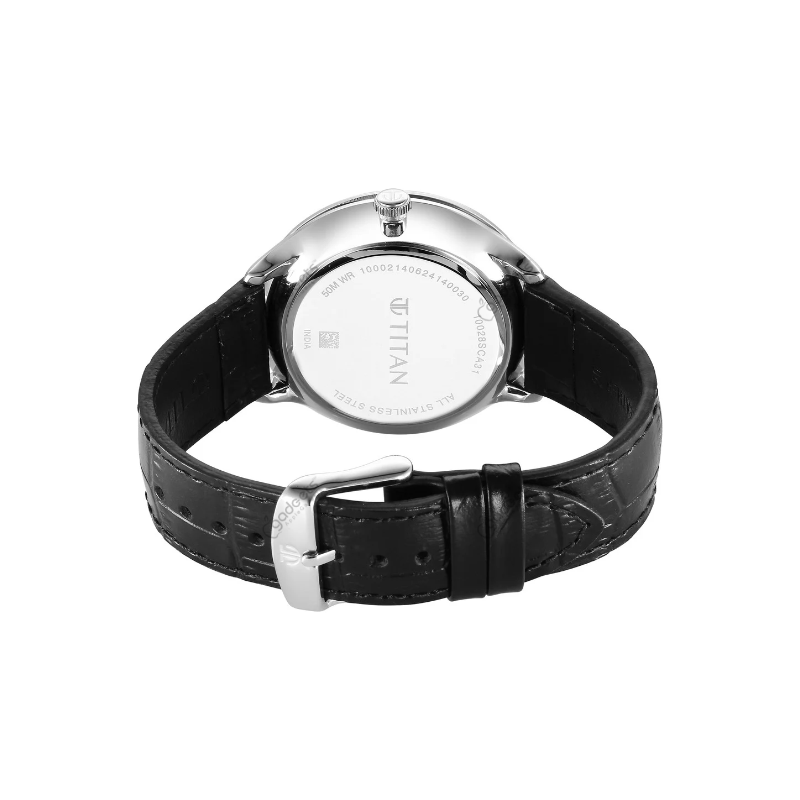Titan Caelum Sun Moon 10028sl01 Stellar Edition Mens Watch