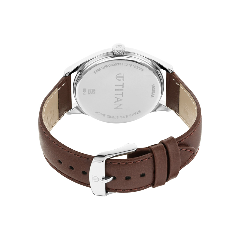 Titan Classic 1802SL13 Leather Strap Men's Watch
