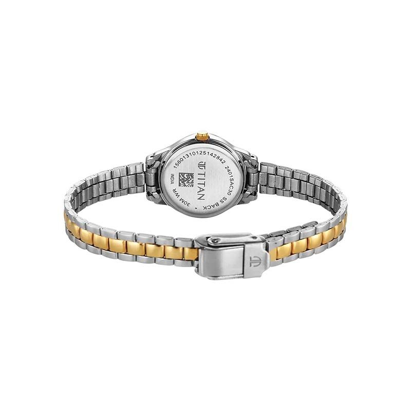 Titan Karishma Silver 2401bm02 Womens Watch