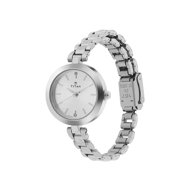 Titan Lagan 2598sm01 Womens Watch