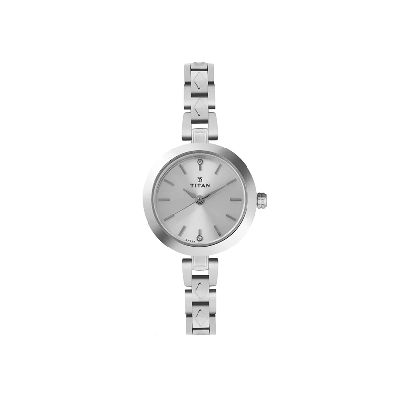Titan Lagan 2598SM01 Stainless Steel Women's Watch
