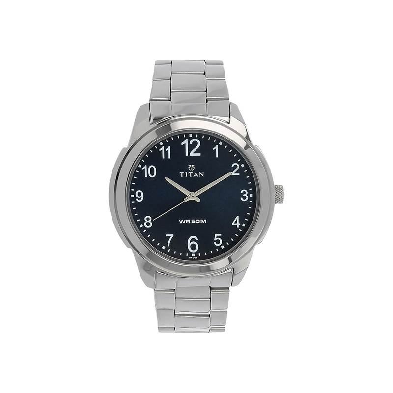 Titan Neo 1585SM05 Analog Stainless Steel Strap Men’s Watch