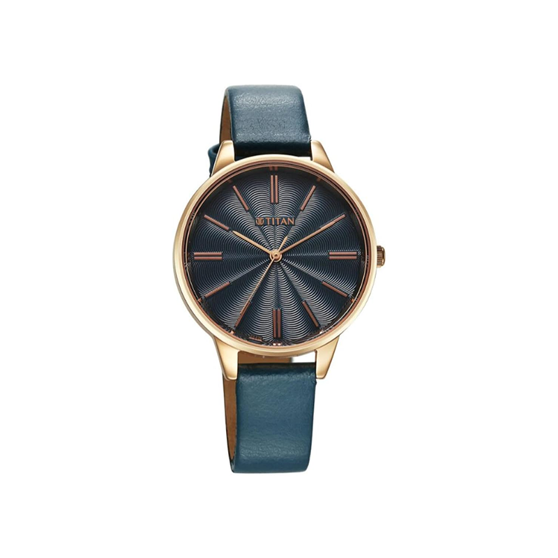 Titan Neo Quartz 2648WL08 Analog Leather Strap Women’s Watch