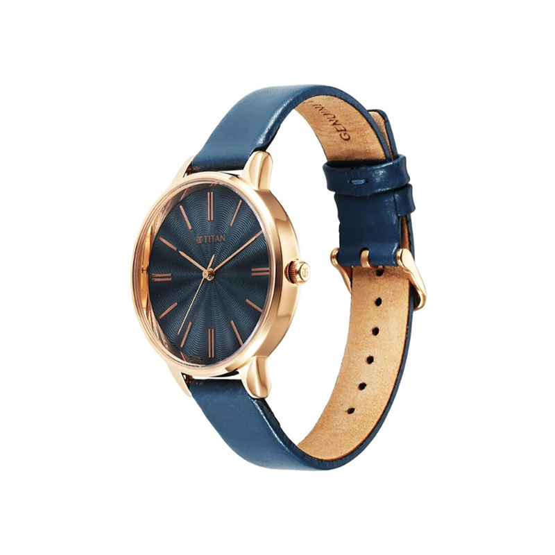 Titan Neo Quartz 2648WL08 Analog Leather Strap Women’s Watch