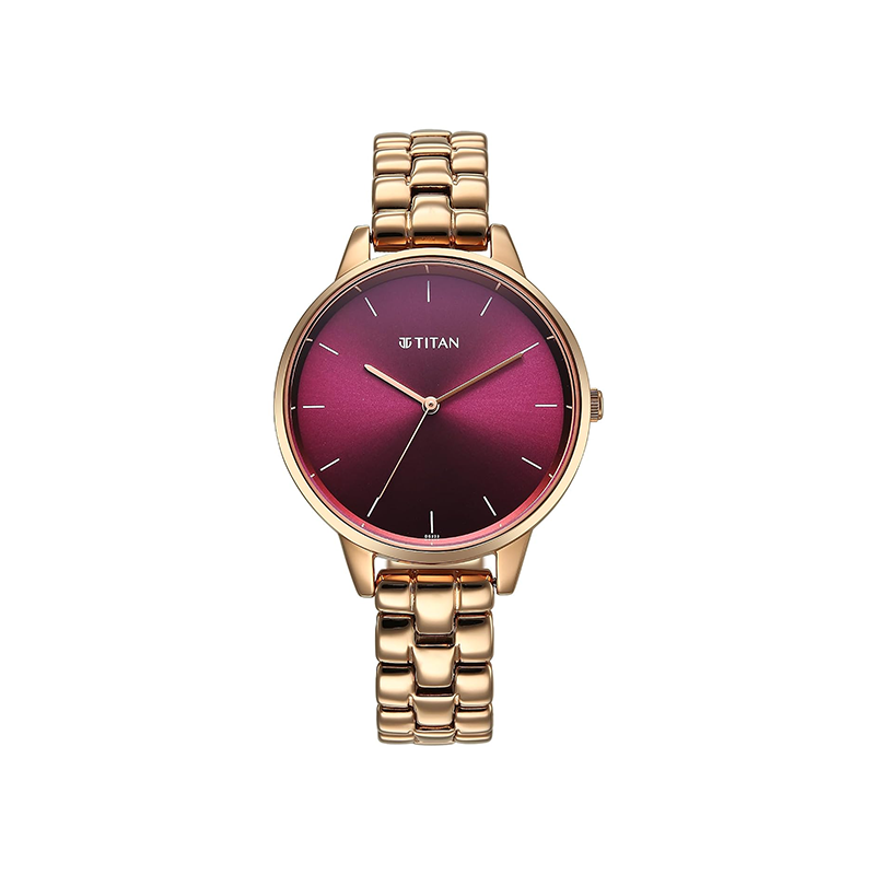 Titan Neo Quartz 2648WM11 Analog Metal Strap Women's Watch