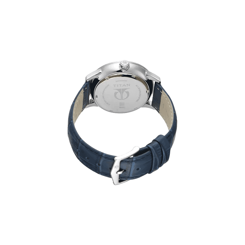 Titan On Trend 90100SL02 Leather Strap Men's Watch