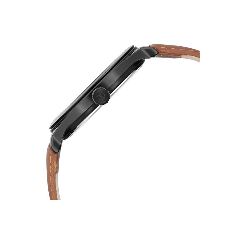 Titan Quartz 1865NL01 Leather Strap Men's Watch