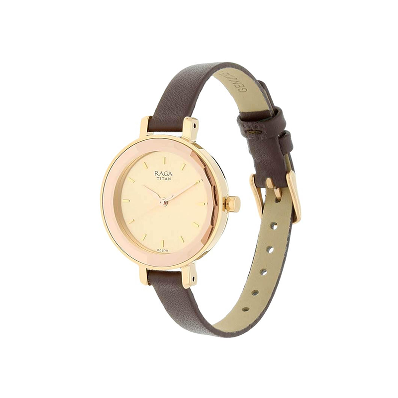 Titan Raga Viva Quartz 2575wl01 Womens Watch