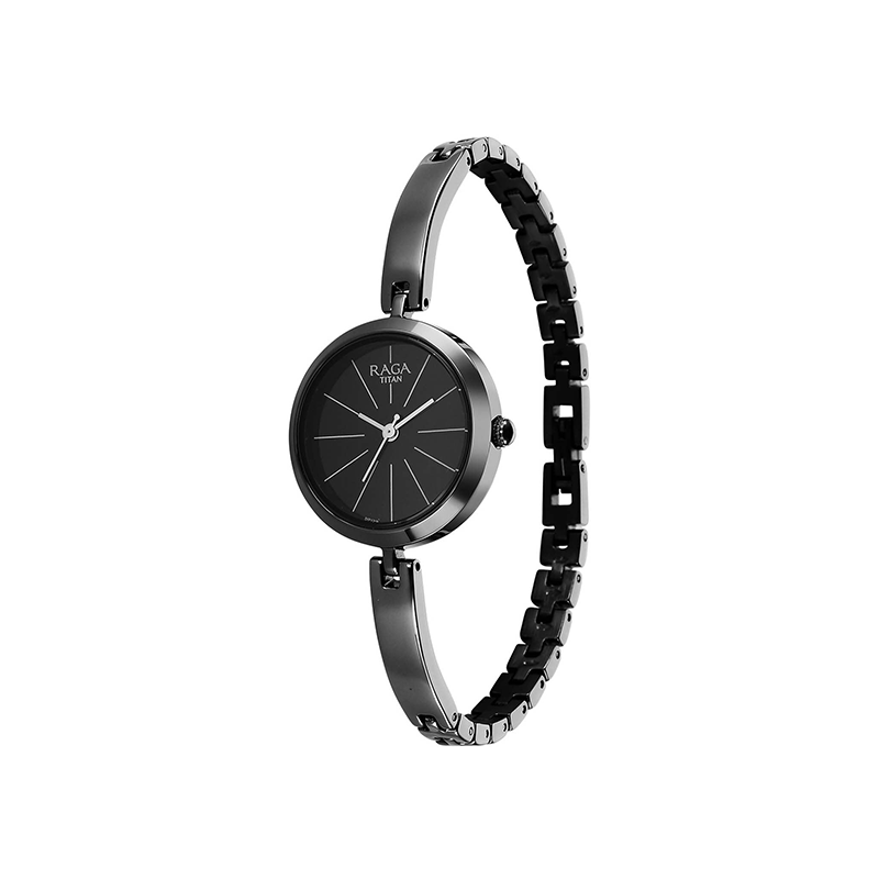 Titan Raga Viva Quartz 2606QM04 Analog Stainless Steel Strap Women's Watch