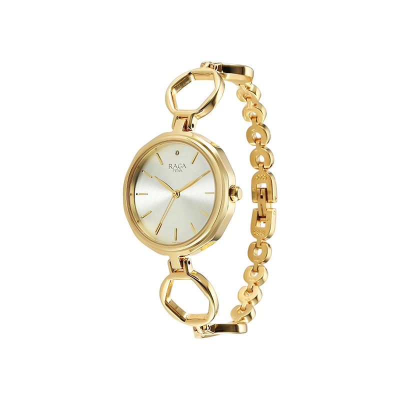 Titan Raga Viva Quartz 2685YM01 Analog Metal Women's Watch