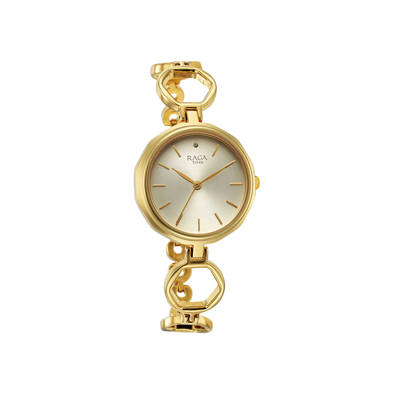 Titan Raga Viva Quartz 2685YM01 Analog Metal Women's Watch