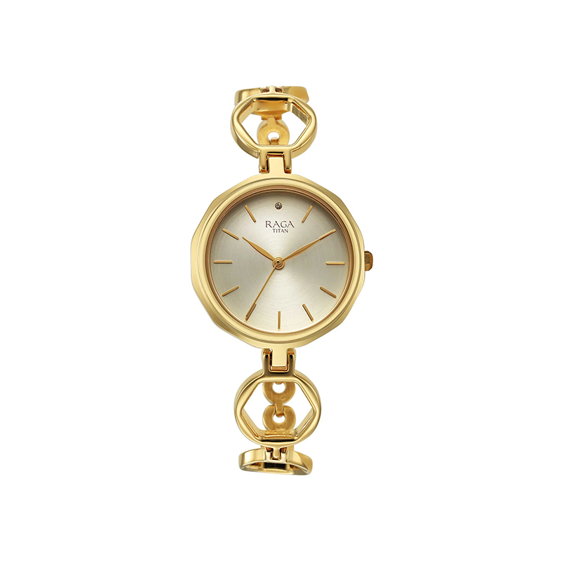 Titan Raga Viva Quartz 2685YM01 Analog Metal Women's Watch