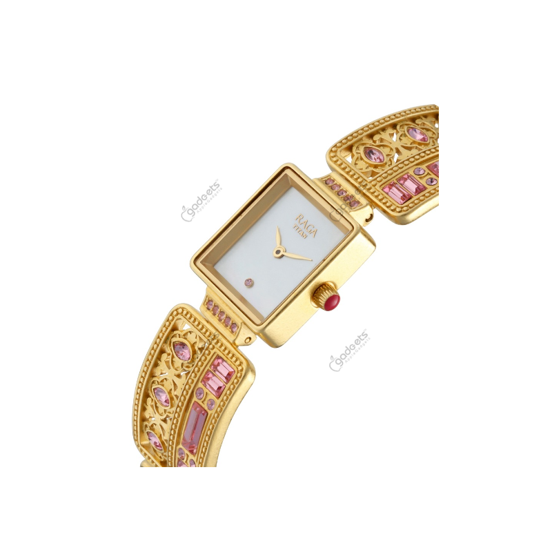 Titan Raga X Masaba Nt95092ym01 Metal Strap Womens Watch