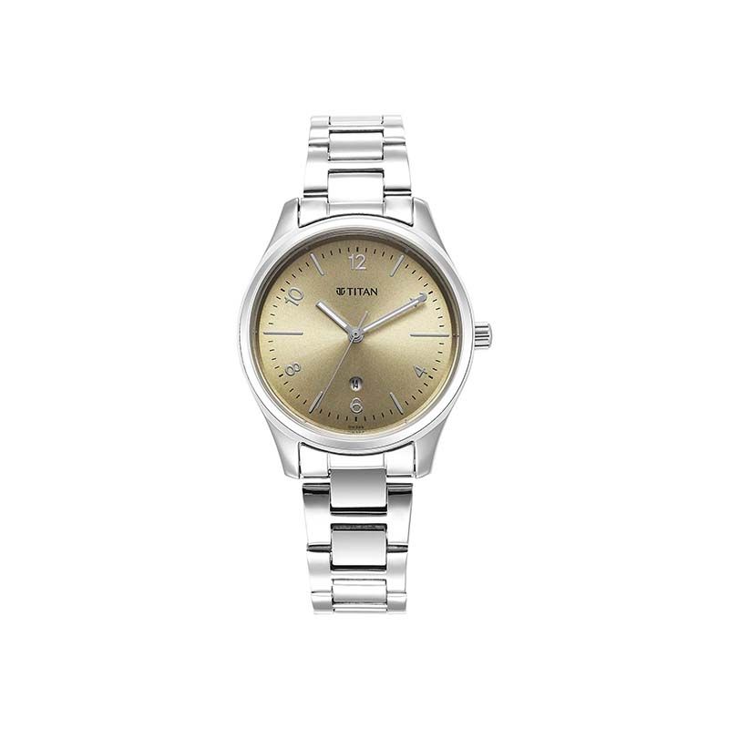 Titan Urban Quartz 2639SM10 Analog Metal Strap Women’s Watch