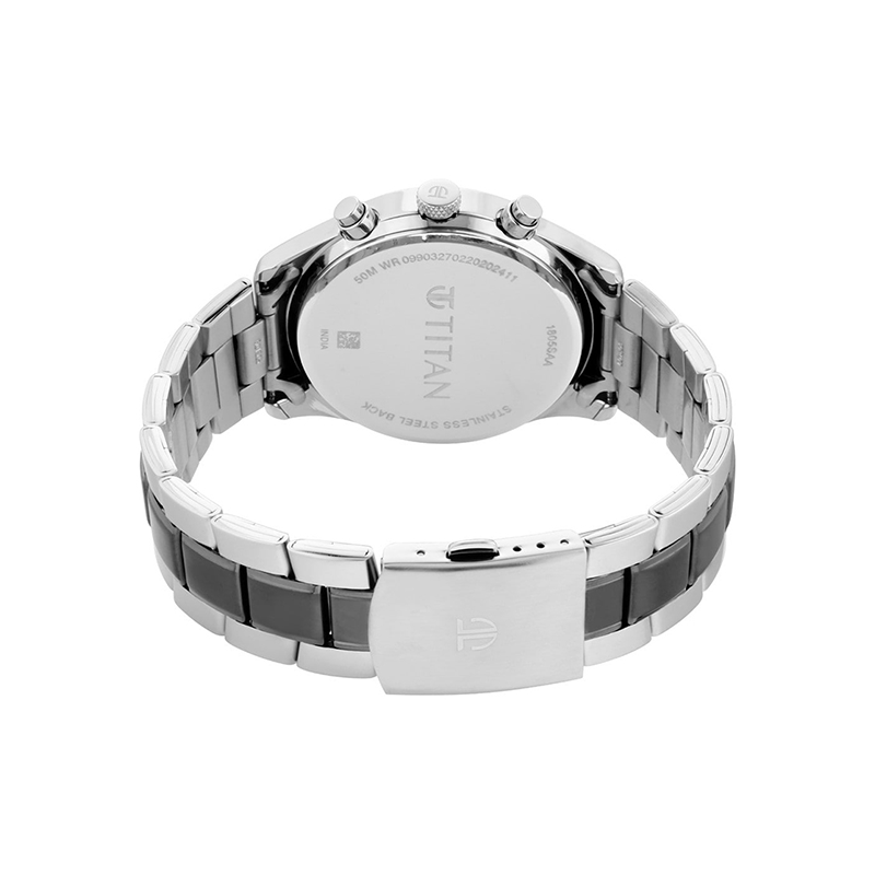 Titan Workwear 1805KM02 Metal Strap Men's Watch