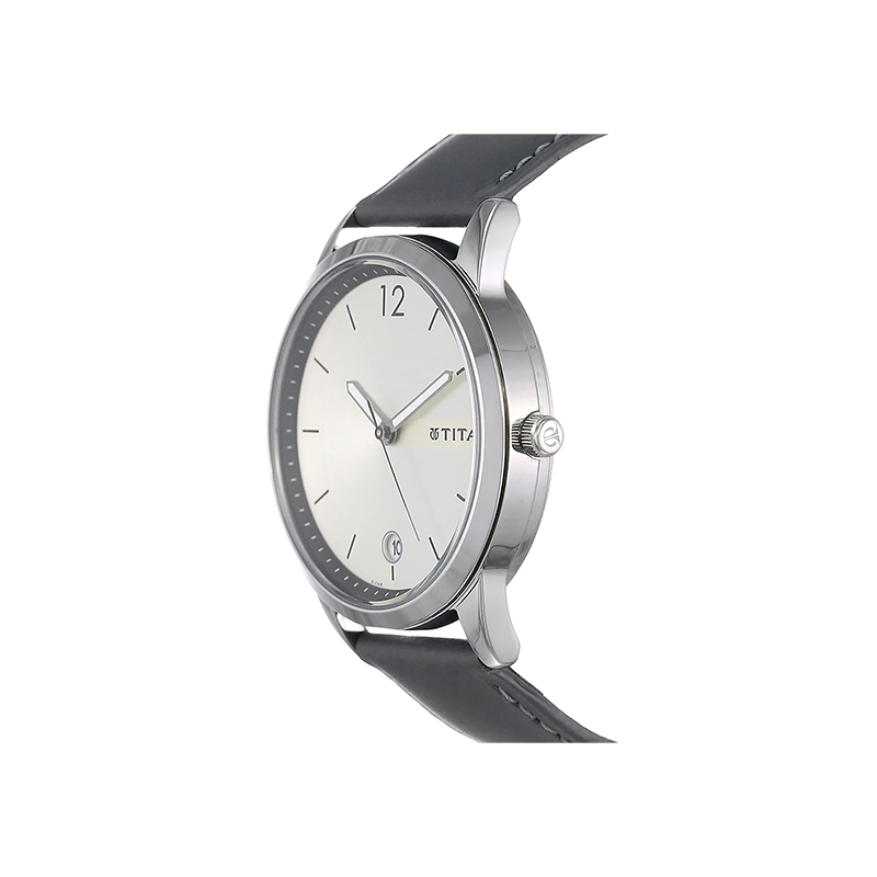 Titan Workwear 1806SL03 Analog Date Leather Strap Men’s Watch