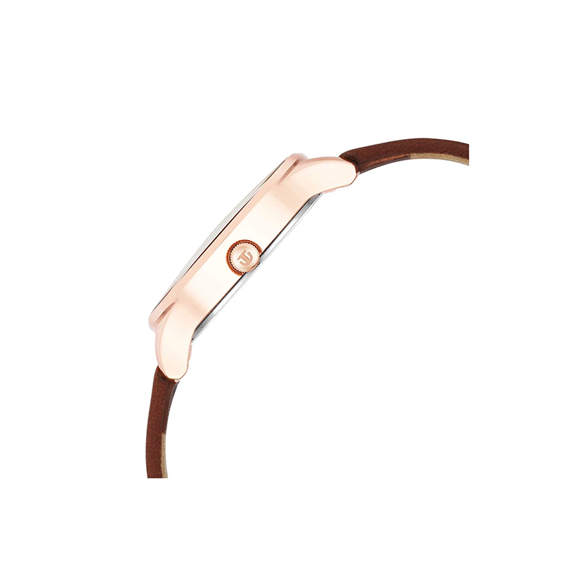 Titan Workwear 2649WL01 Quartz Analog Date Leather Strap Women's Watch
