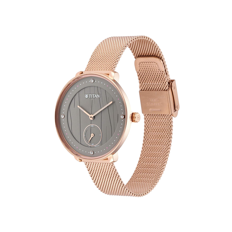 Titan Workwear 2651WM01 Analog Stainless Steel Women's Watch