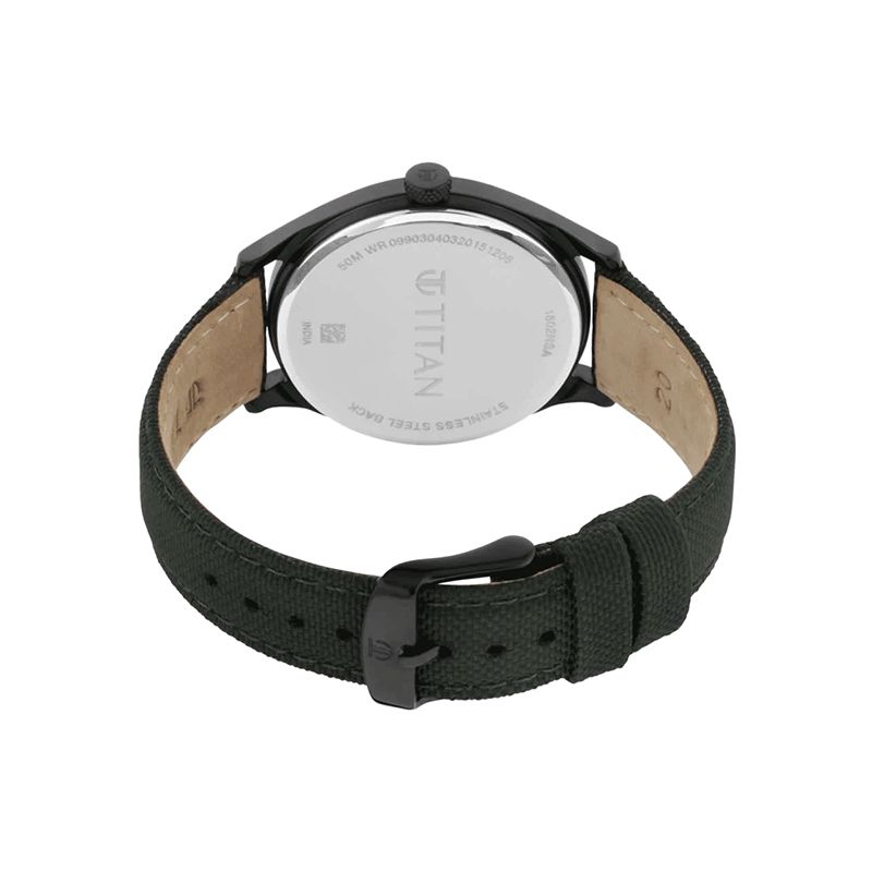 Titan Workwear 1802NL02 Leather Strap Men's Watch