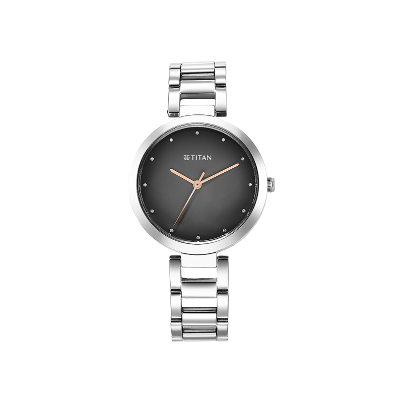 Titan Workwear Quartz 2480SM13 Analog Stainless Steel Strap Women's Watch