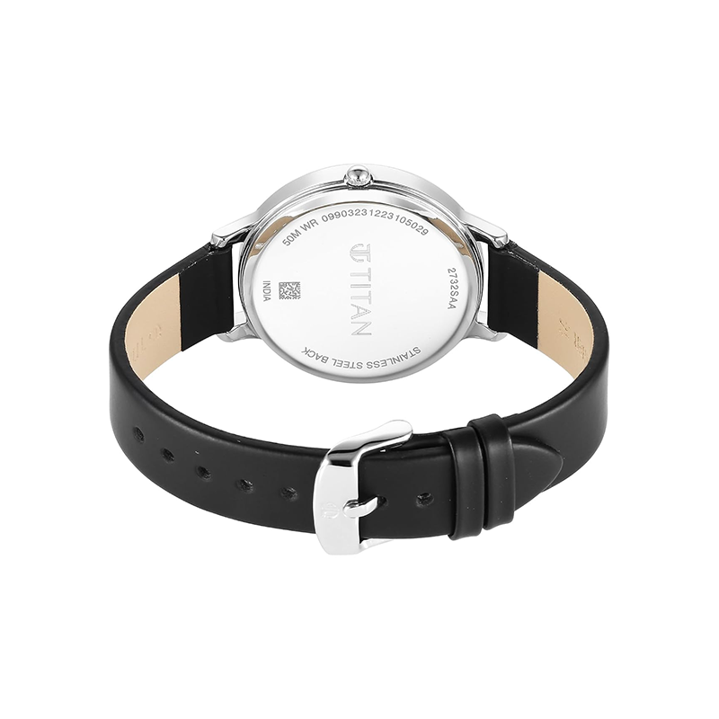 Titan Workwear Quartz 2732SL01 Analog Leather Strap Women's Watch