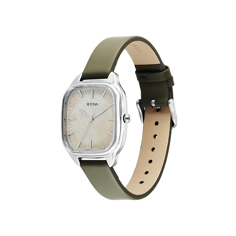 Titan Workwear Quartz 2733SL01 Analog Leather Strap Women's Watch