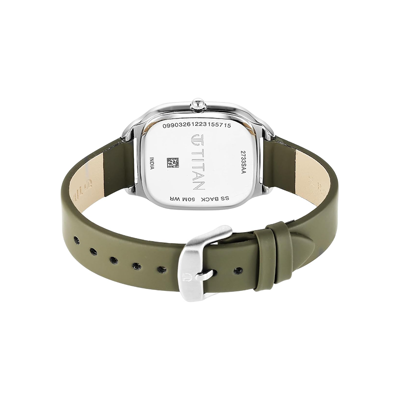 Titan Workwear Quartz 2733SL01 Analog Leather Strap Women's Watch