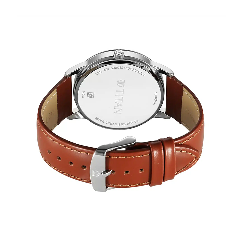 Titan Wrist Wit Quartz 1806sl12 Mens Watch