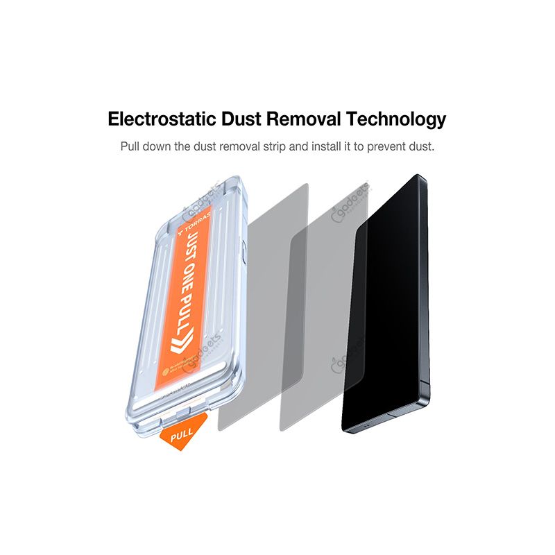 Torras GlassGo Install Master Superior Glass for Samsung S25 Series - Clear