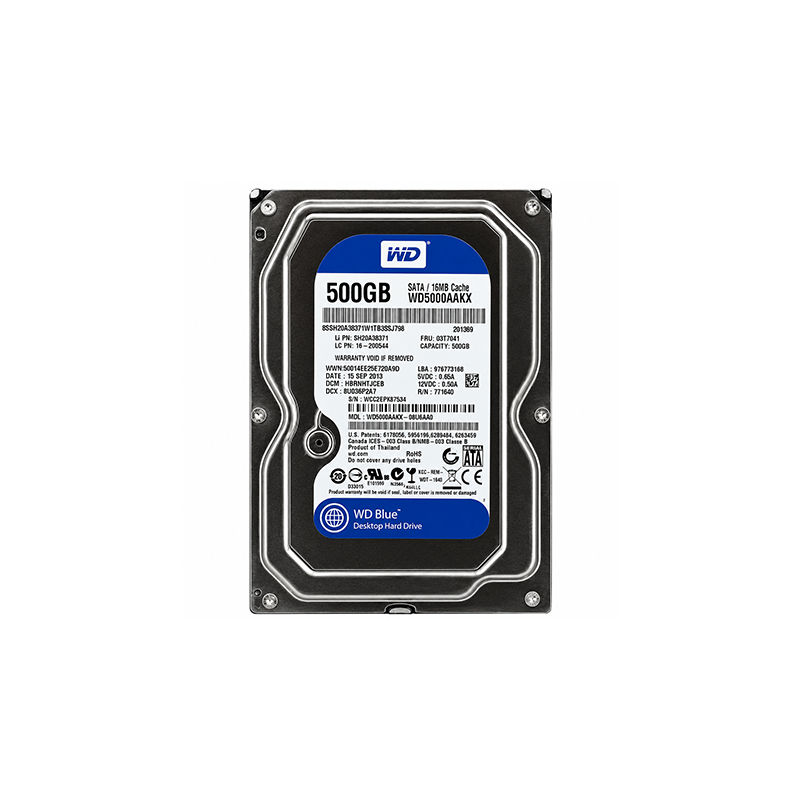 TOSHIBA Hard Drive - 500GB (Refurbished)