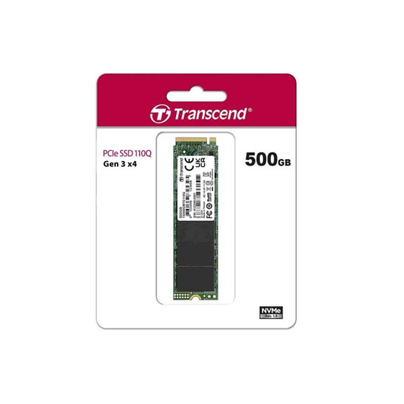 Transcend 110Q 500GB NVMe M.2 2280 PCle SSD