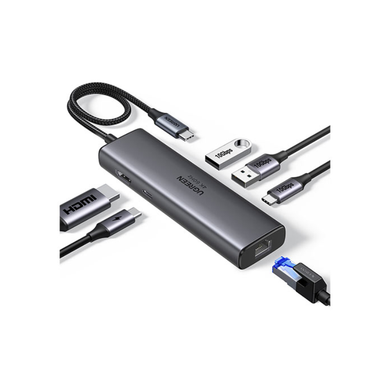 UGREEN CM512 6-in-1 Type-C Multifunction Hub (45000)